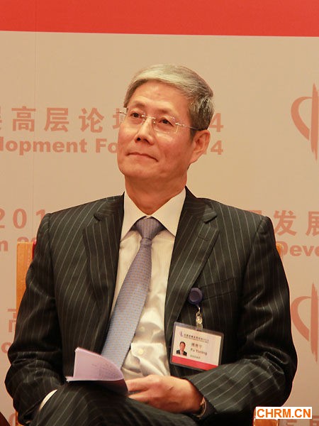 图为招商局集团董事长傅育宁。(图片来源:新浪财经)