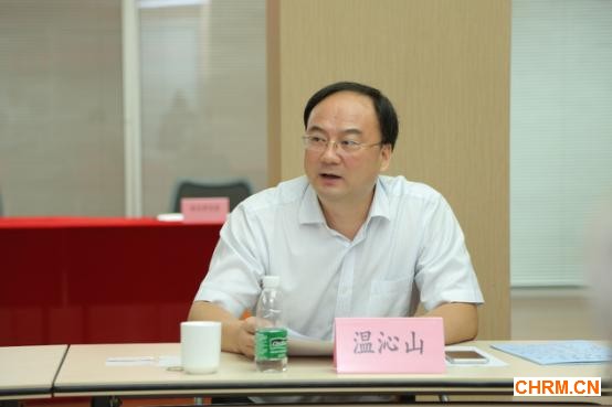 北京外企服务集团总经理助理、北京外企人力资源服务有限公司党委书记温沁山