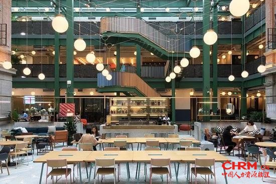  WeWork在上海某处的办公空间
