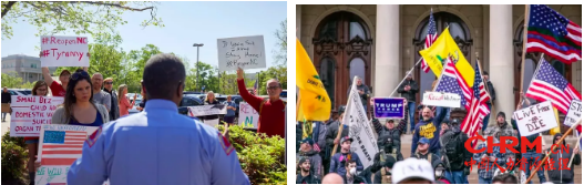 美国多州要求复工复产,图片来源:公众号 INSIGHT视界