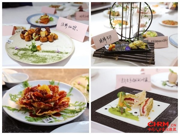 参赛者在李锦记“创新 为中华美食赋能”烹饪技能比赛中表现出高水准