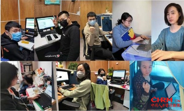 疫情期间华尔街英语工作人员持续为学员线上服务