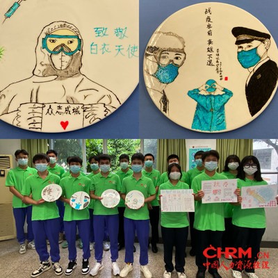 思利及人，希望厨师用爱心画作致敬广州抗疫英雄