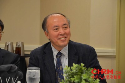 中国社科院社会学研究所所长陈光金在成立仪式上致辞