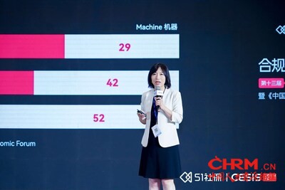 云南白药人力资源与干部管理部总经理张娜女士分享现场