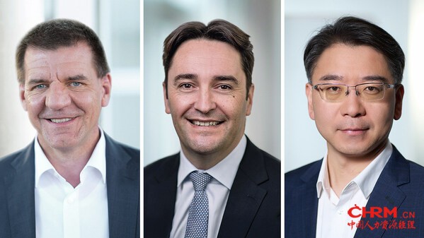 约亨•施罗德博士（左）, Rémy Triouleyre（中），陈相滨博士（右）