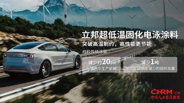 立邦超低温固化电泳涂料助力汽车涂装降耗减排