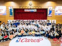 金沙中国续展公益周活动 邀NBA球星与教练走进澳门校园
