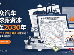 中人理综合报道：大众汽车拟冻结全球66万员工薪资至2030年